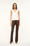 Image HANOVER LEATHER PANT | TIRAMISU 1 of 5