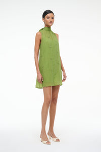 ADDY MINI DRESS | GARDEN GREEN