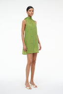 Image ADDY MINI DRESS | GARDEN GREEN 3 of 6