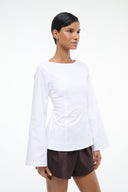 Image MINA TOP | WHITE 5 of 6