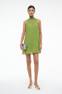 Image ADDY MINI DRESS | GARDEN GREEN 1 of 6