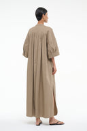 Image ENZO MAXI DRESS | TAUPE 6 of 9
