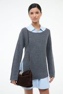 CUFF CLUTCH | ESPRESSO SUEDE