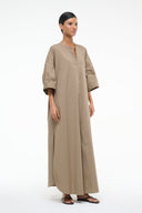 Image ENZO MAXI DRESS | TAUPE 5 of 9