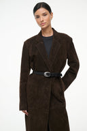 Image SABINE SUEDE JACKET | ESPRESSO 2 of 5