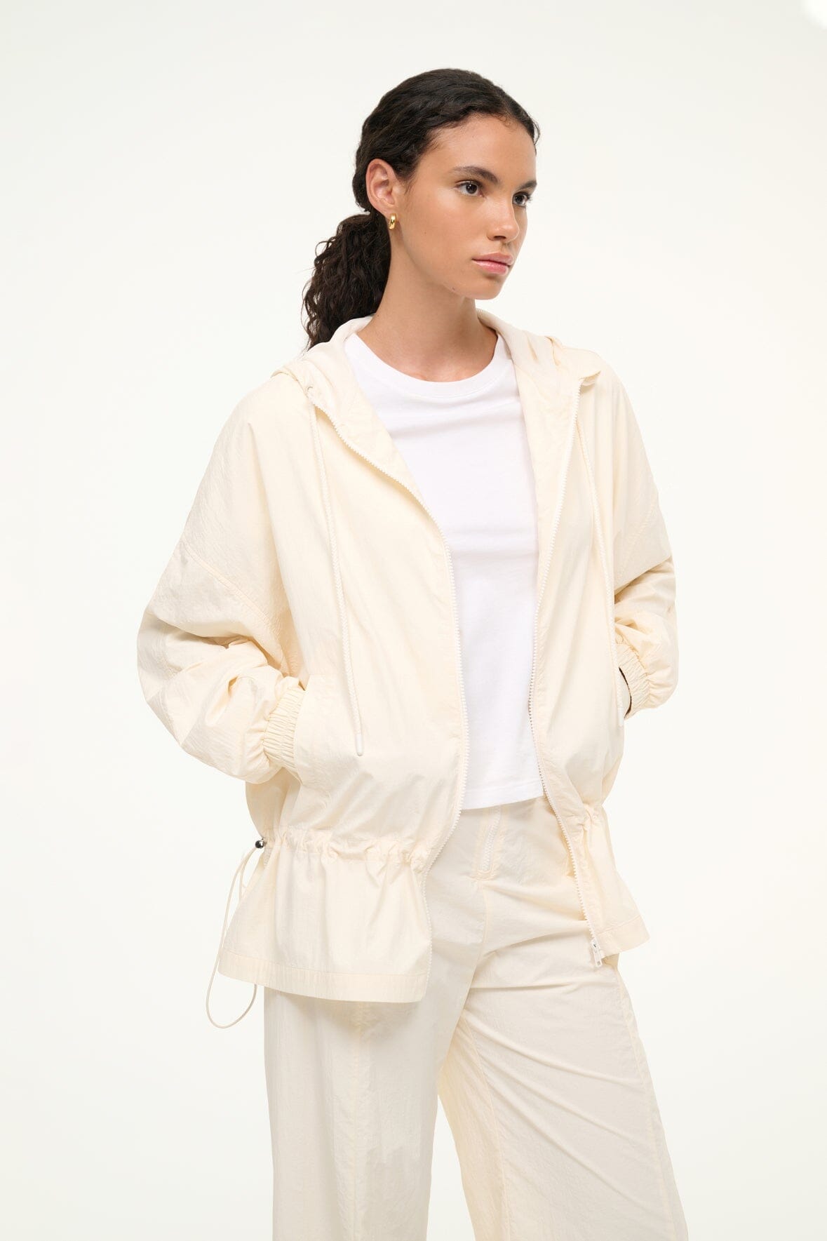 Image GONDOLA JACKET | IVORY 3 of 6 and Clicking this image will trigger a zoom pop-up