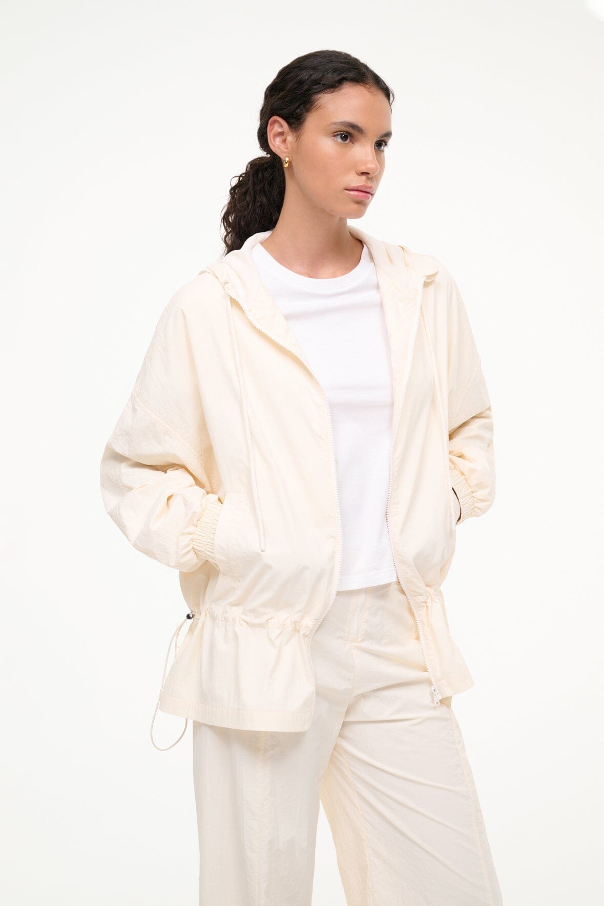 Image GONDOLA JACKET | IVORY 2 of 6 and Clicking this image will trigger a zoom pop-up