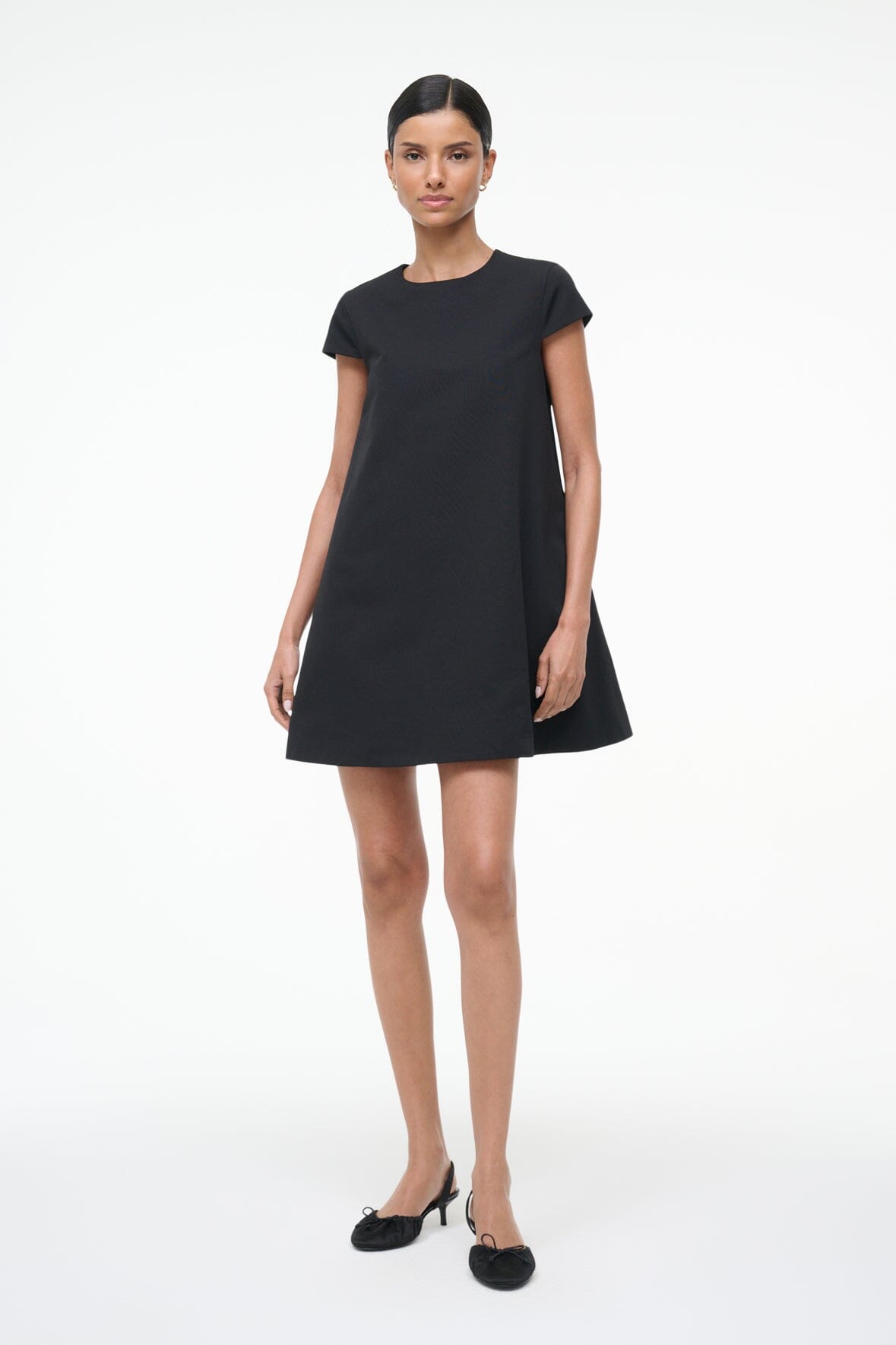 staud black dress STAUD, Sofia Dress in Black, Size 16