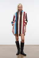 NICO DRESS | CAFFE STRIPE CAFFE STRIPE / XS