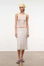 LUCIA SKIRT | WHITE