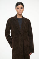 Image SABINE SUEDE JACKET | ESPRESSO 4 of 5