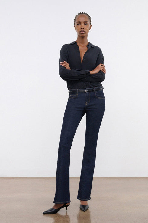Go to KYLE STRETCH FLARE JEAN INDIGO view 1