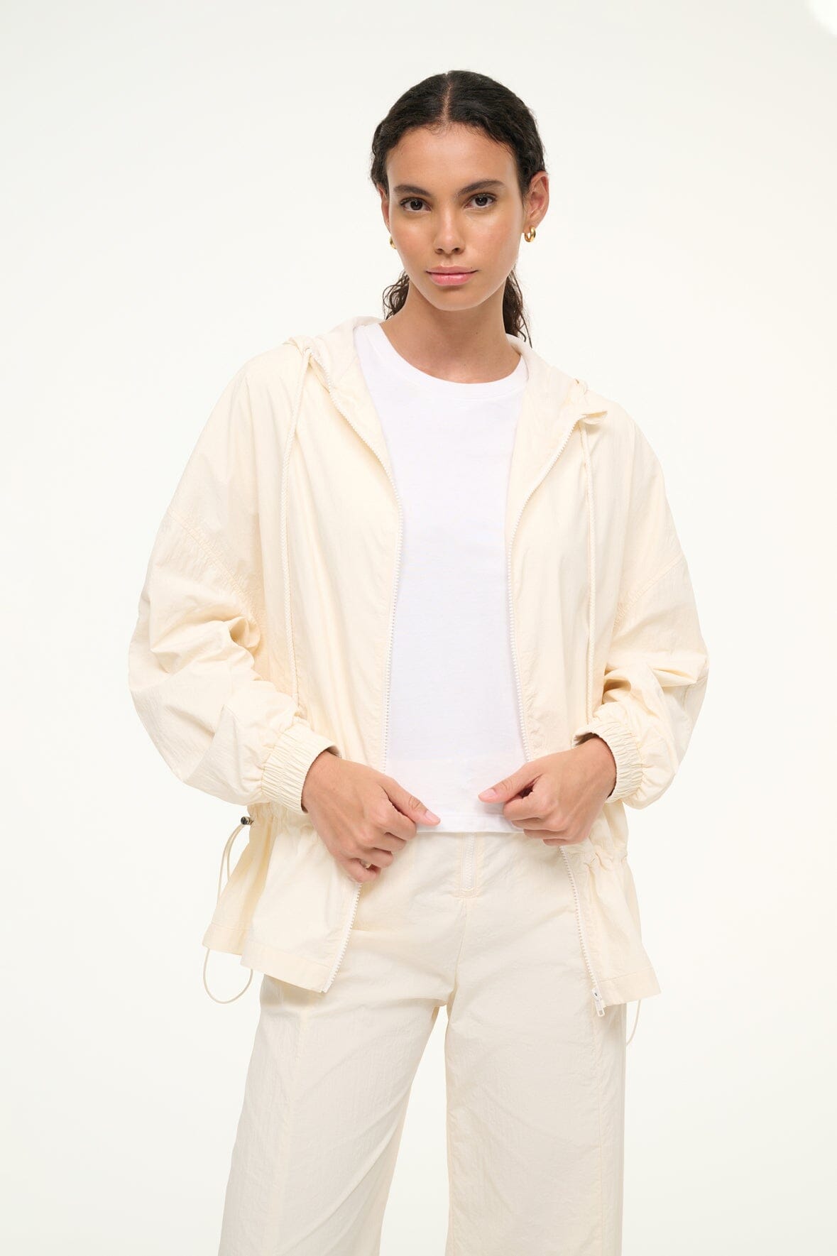 Image GONDOLA JACKET | IVORY 1 of 6 and Clicking this image will trigger a zoom pop-up