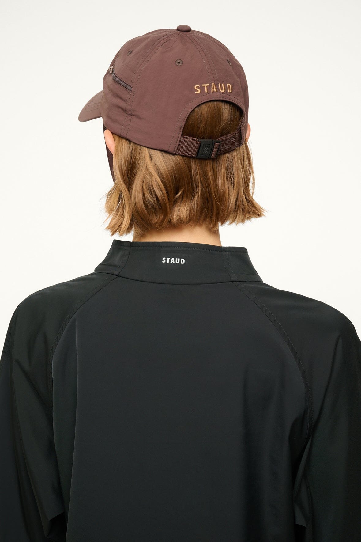 Image PAULIE BASEBALL HAT | ESPRESSO NYLON 6 of 7 and Clicking this image will trigger a zoom pop-up