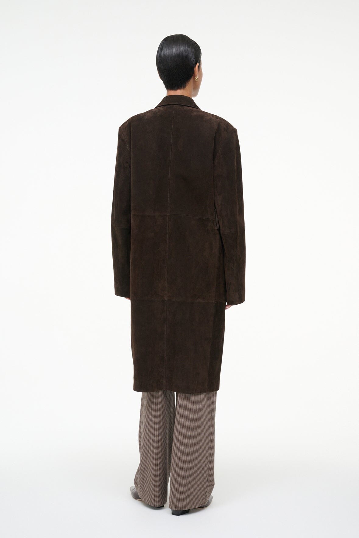 Image SABINE SUEDE JACKET | ESPRESSO 5 of 5 and Clicking this image will trigger a zoom pop-up
