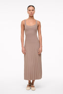 Image ELLISON DRESS | TAUPE 5 of 6