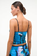 CLEO TANKINI TOP | BLUE HAZE MULTI