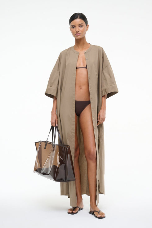 Go to ENZO MAXI DRESS TAUPE view 1