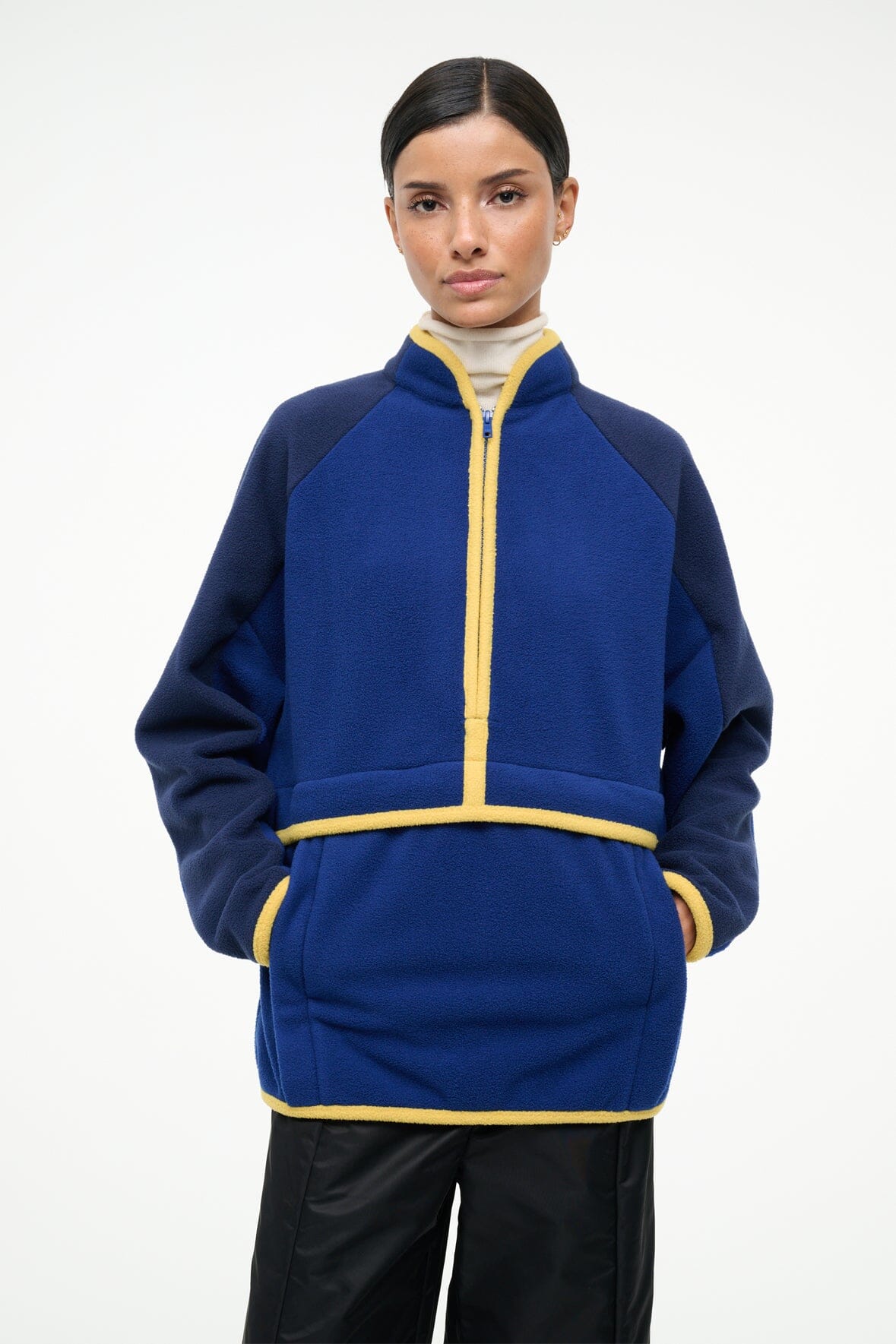 Image GRAF PULLOVER | ROYAL CHARTREUSE 2 of 5 and Clicking this image will trigger a zoom pop-up