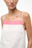 MAISIE LINEN TOP | BLUSH CANYON
