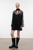 ESTHER MINI DRESS | BLACK