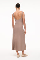 Image ELLISON DRESS | TAUPE 3 of 6