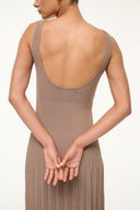 Image ELLISON DRESS | TAUPE 4 of 6