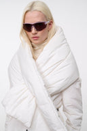 PUFF SCARF | IVORY