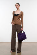 NATASHA CASHMERE SWEATER | CIGAR