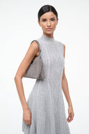 VALERIE SHOULDER BAG | STORM SUEDE