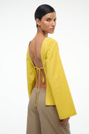 Image MINA TOP | CHARTREUSE 2 of 7