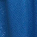Blue textured fabric panel for wide-leg pants, with yellow side stripe