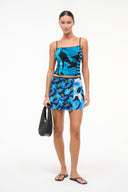 CLEO TANKINI TOP | BLUE HAZE MULTI