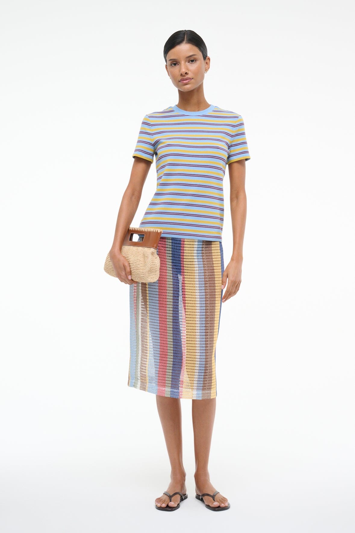 Image VIA SKIRT | MARKET STRIPE 6 of 7 and Clicking this image will trigger a zoom pop-up