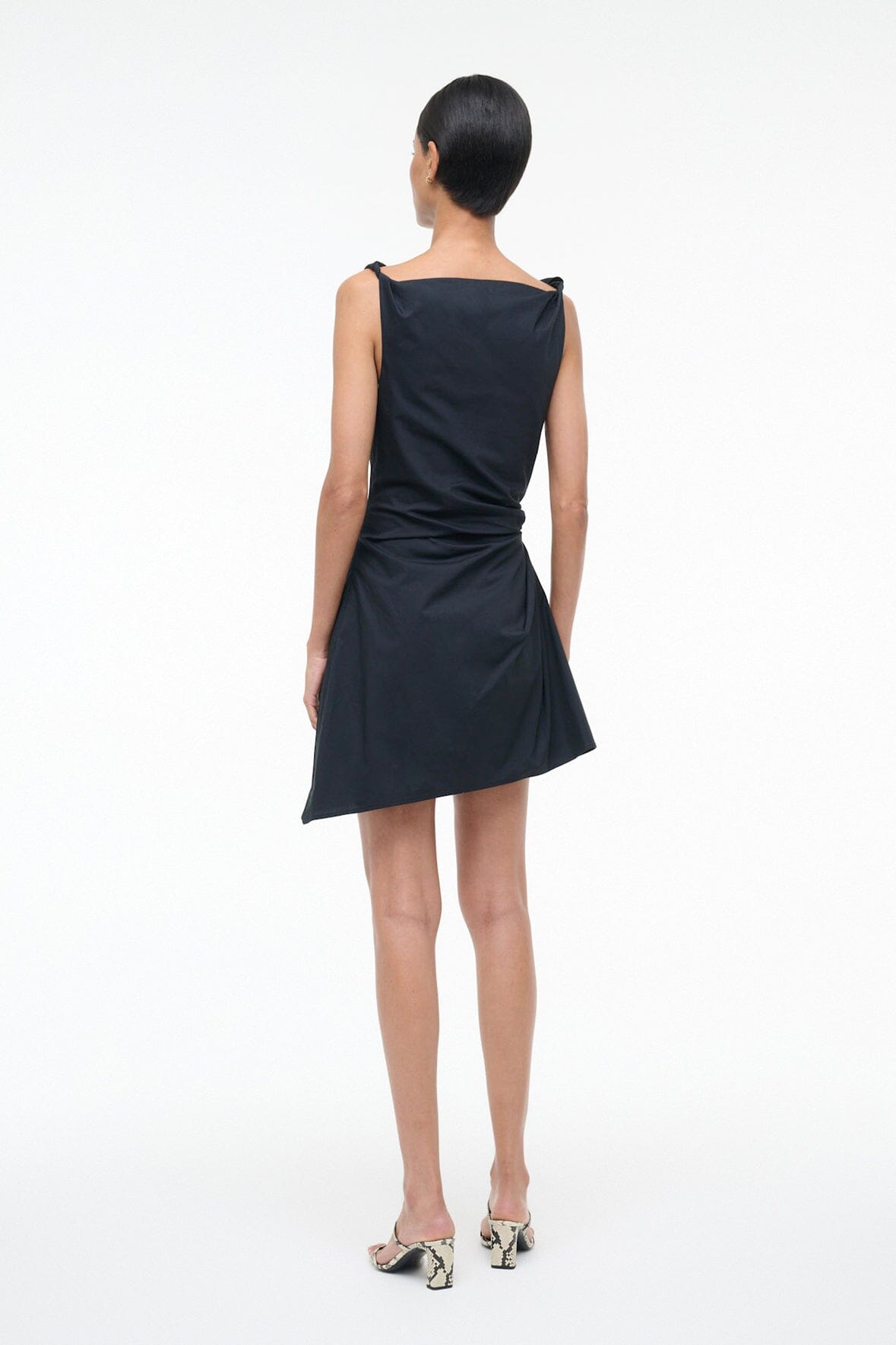 little black stern mini dress from staud Staud Stern Minidress In Black - 50% Off