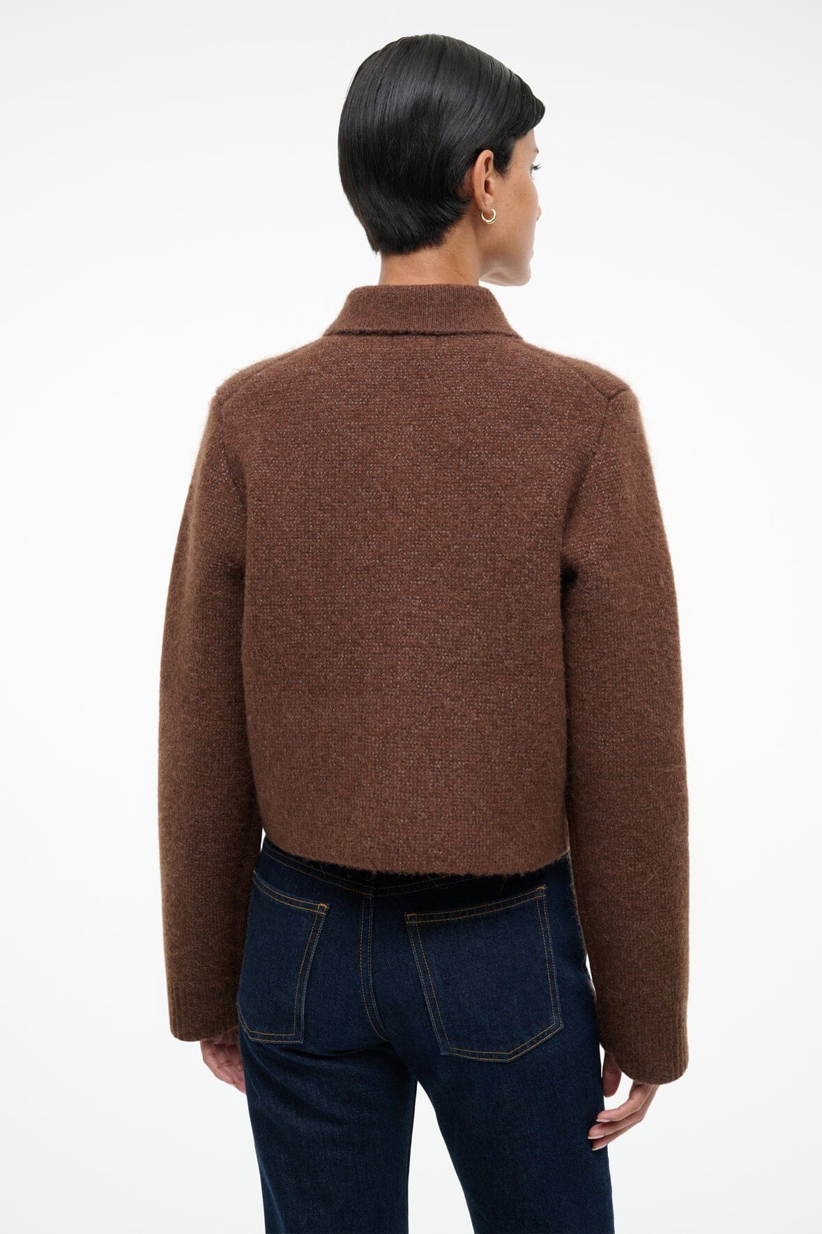 Image THEO SWEATER | TRUFFLE 3 of 5 and Clicking this image will trigger a zoom pop-up