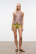 UNA TOP | TUSCANY PLAID