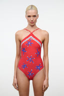 CADENCE ONE PIECE | PAINTED FOULARD PAINTED FOULARD / XS