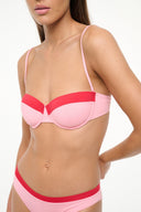 Image JO BALCONETTE BIKINI TOP | SWEETHEART CHERRY 5 of 9