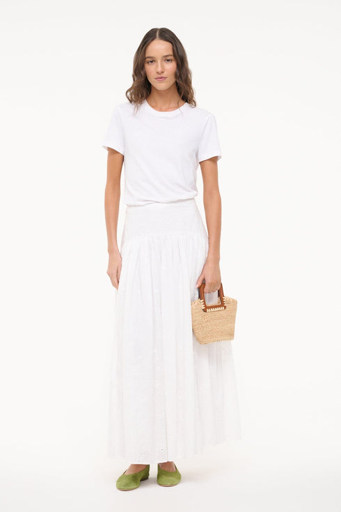 Go to PROCIDA SKIRT WHITE EYELET view 1