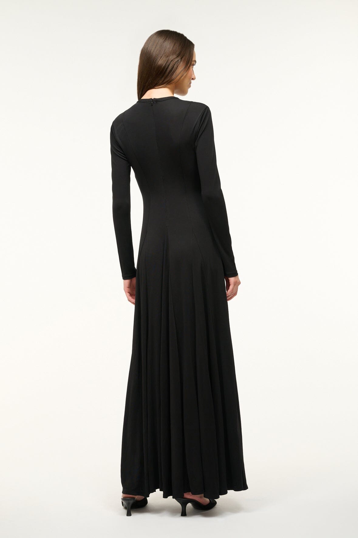 Image AMERIE DRESS | BLACK 4 of 5 and Clicking this image will trigger a zoom pop-up