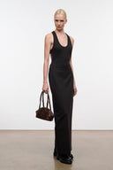 Dark brown distressed mini shoulder bag with short handle and crossbody strap