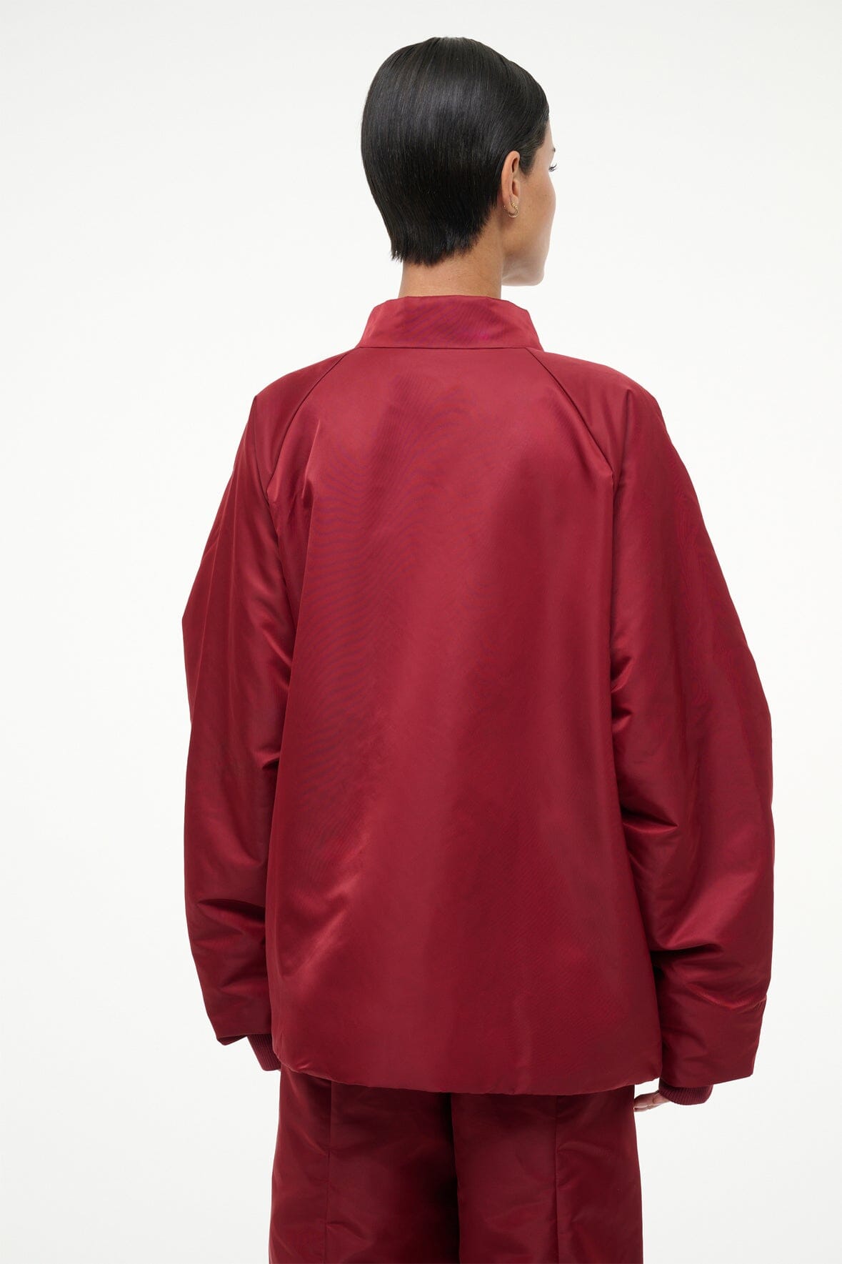 Image CAL JACKET | DEEP RED 5 of 5 and Clicking this image will trigger a zoom pop-up