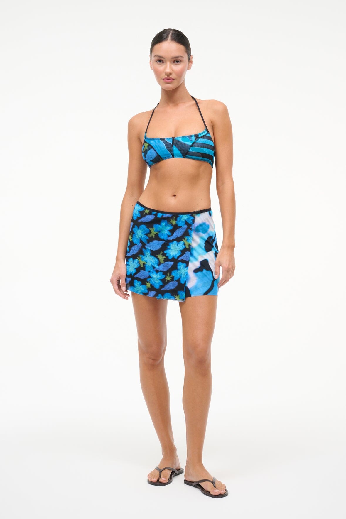 SANDS MESH SKIRT HAZE MULTI