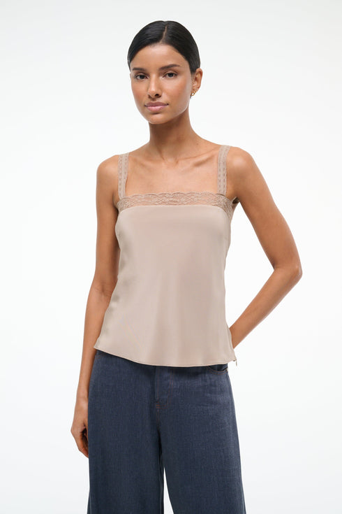 Go to VERONICA SILK TOP DUNE view 1