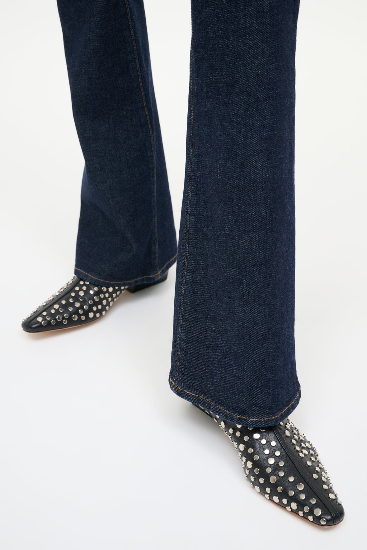 Image WALLY FLAT ANKLE BOOT | RIVETS 8 of 9 and Clicking this image will trigger a zoom pop-up