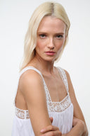 MARIELLA DRESS | WHITE WHITE / XS