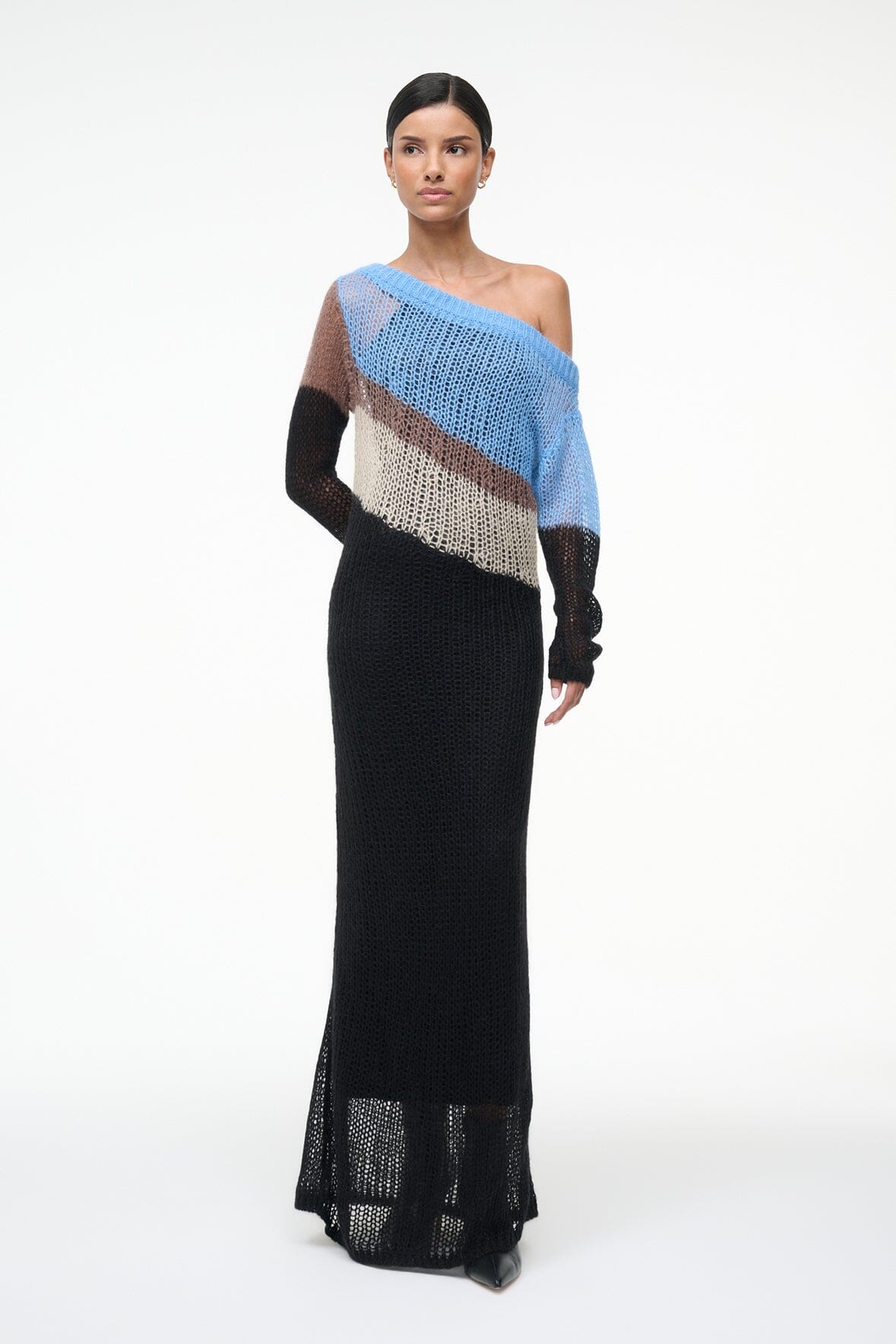Image TESSA DRESS | COUNTRY BLUE MULTI 3 of 7 and Clicking this image will trigger a zoom pop-up