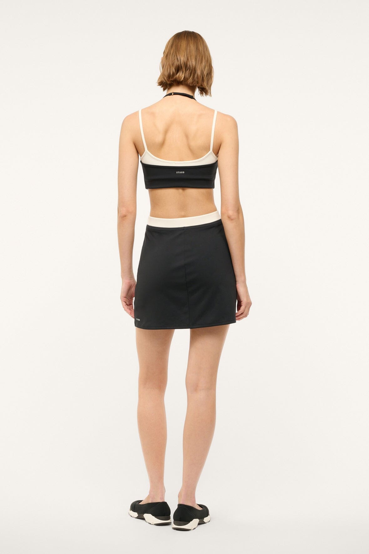 Image CATCH SKIRT | BLACK 3 of 5 and Clicking this image will trigger a zoom pop-up