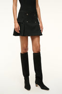 Image DIVISION SKIRT | BLACK 2 of 5